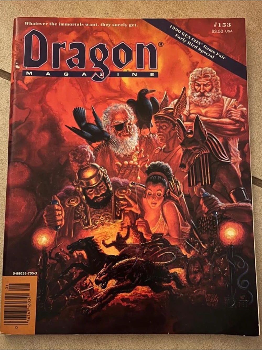 Magazine #153 - Fantasy Gaming Magazine (Red)